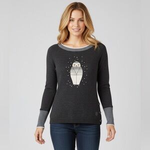 Smartwool Charley Harper Cardinal Intarsia Owl Sweater - Women's Medium